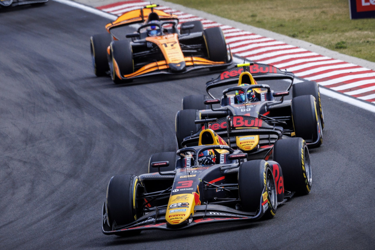 2025年FIA F2第10戦ブダペスト　ジョセップ・マリア・マルティ（カンポス・レーシング／レッドブル育成）