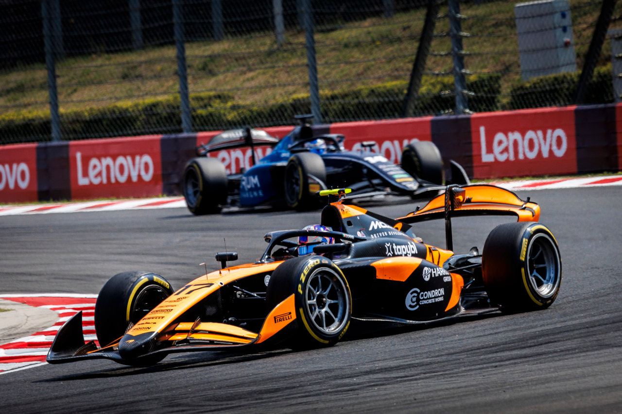 2025年FIA F2第10戦ブダペスト　アレクサンダー・ダン（ロダン・モータースポーツ／マクラーレン育成）