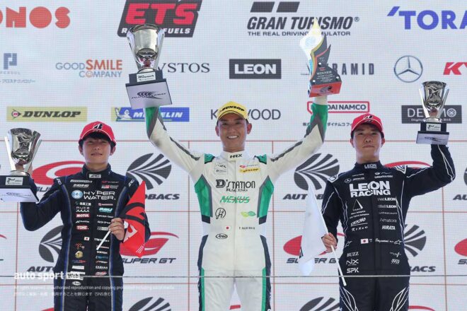 堤優威、藤井誠暢、菅波冬悟　2025スーパーGT第4戦富士