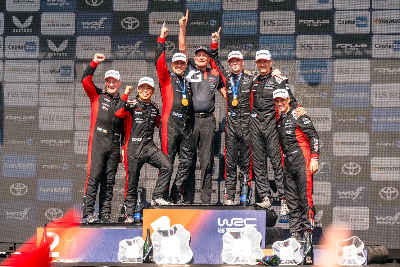カッレ・ロバンペラが悲願の母国戦優勝を達成。勝田貴元は2位、トヨタ勢がトップ5を独占【WRCフィンランド・デイ4レポート】