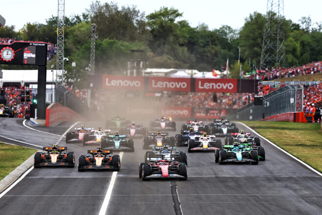 2025年F1第14戦ハンガリーGP　スタート