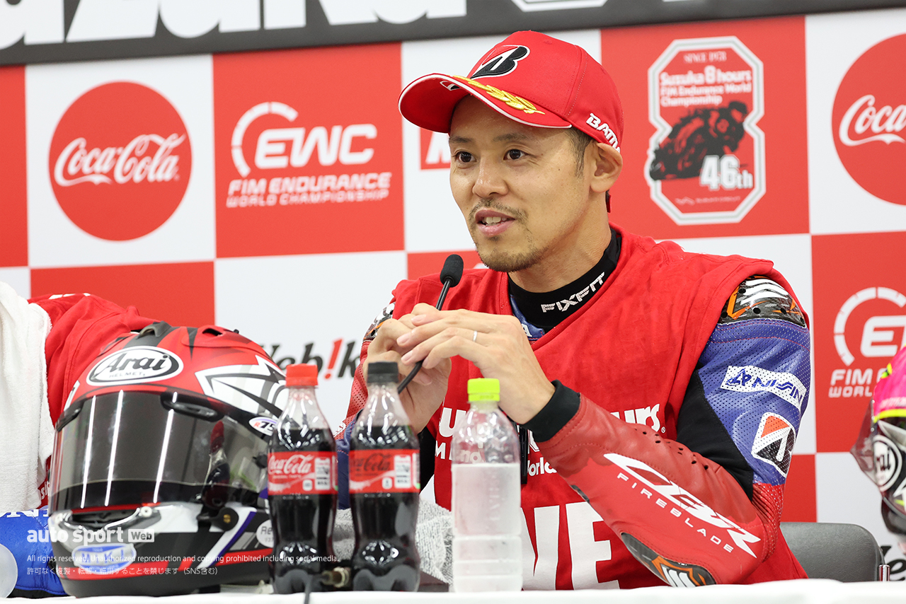 高橋巧（Honda HRC）／鈴鹿8耐