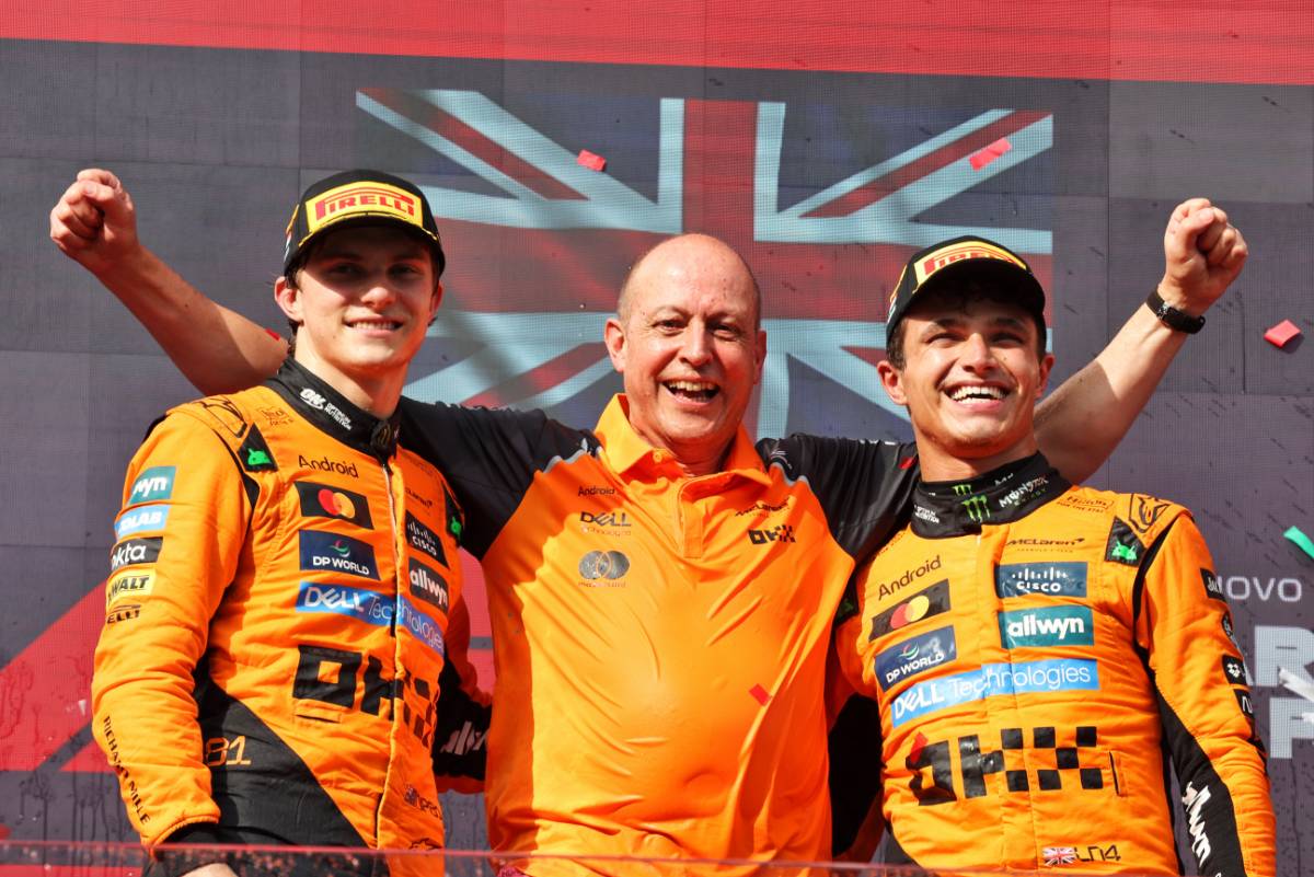 2025年F1第14戦ハンガリーGP 表彰式