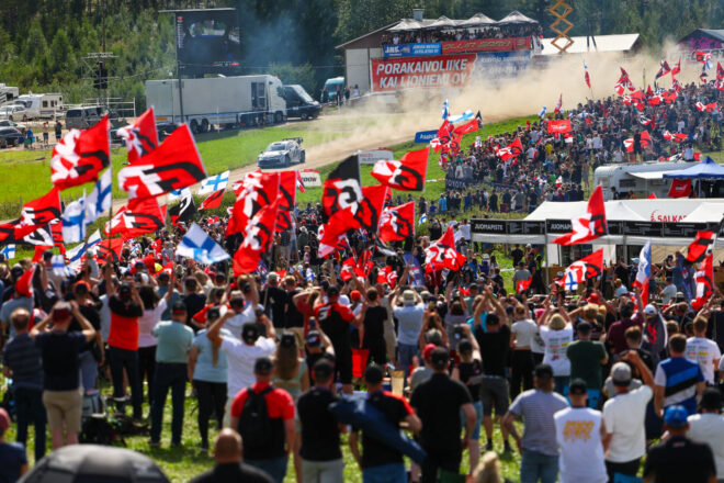 トヨタGR、歴史的な1-2-3-4-5フィニッシュを達成「ドリームチームに恵まれている」とカンクネン／WRC第9戦フィンランド