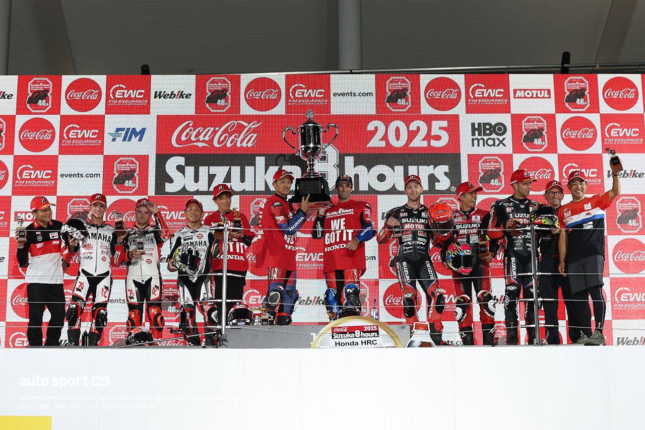 【正式順位結果】2025鈴鹿8時間耐久ロードレース決勝