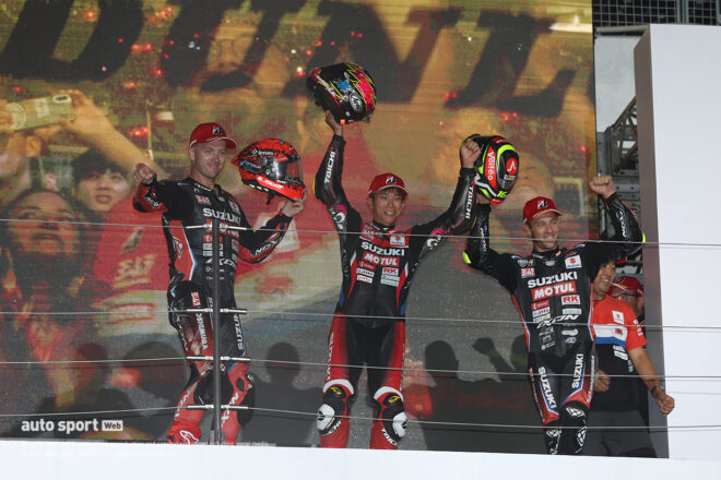 逆転で3位表彰台を獲得したYOSHIMURA SERT MOTUL／2025鈴鹿8耐