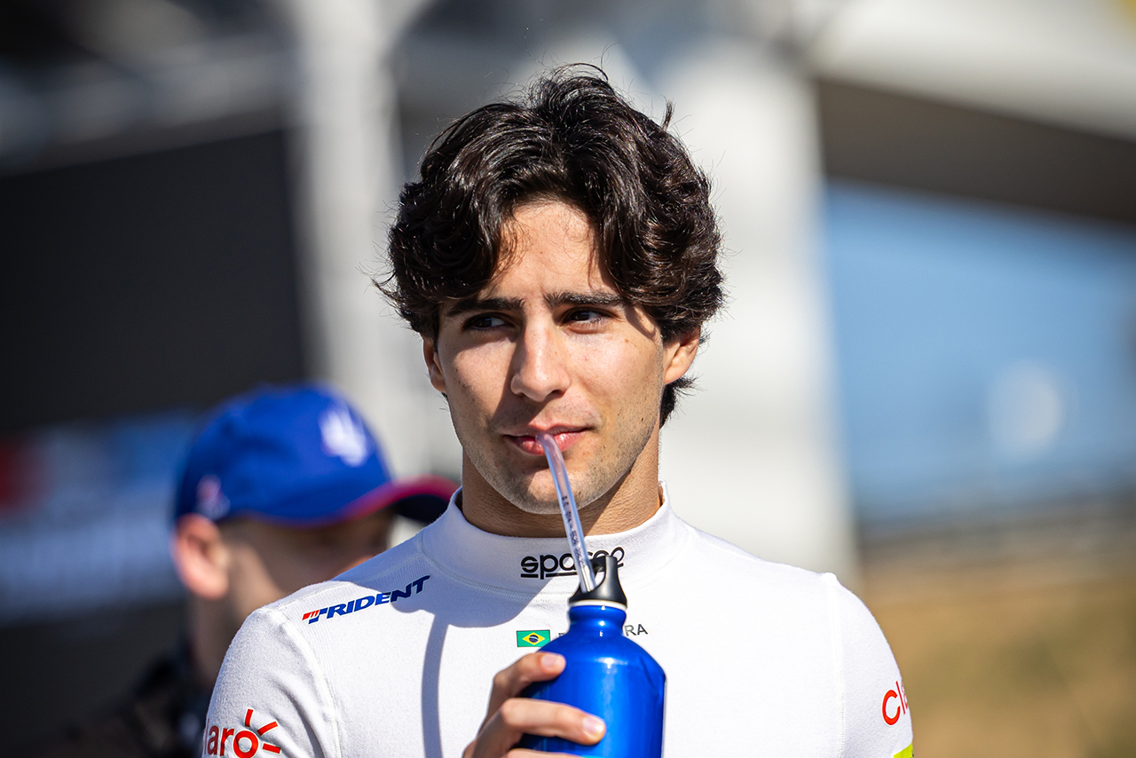 2025年FIA F3チャンピオンに輝いたラファエル・カマラ（トライデント／フェラーリ育成）