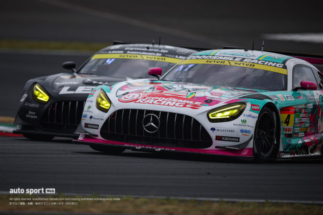グッドスマイル 初音ミク AMG（谷口信輝）とLEON PYRAMID AMG（菅波冬悟）