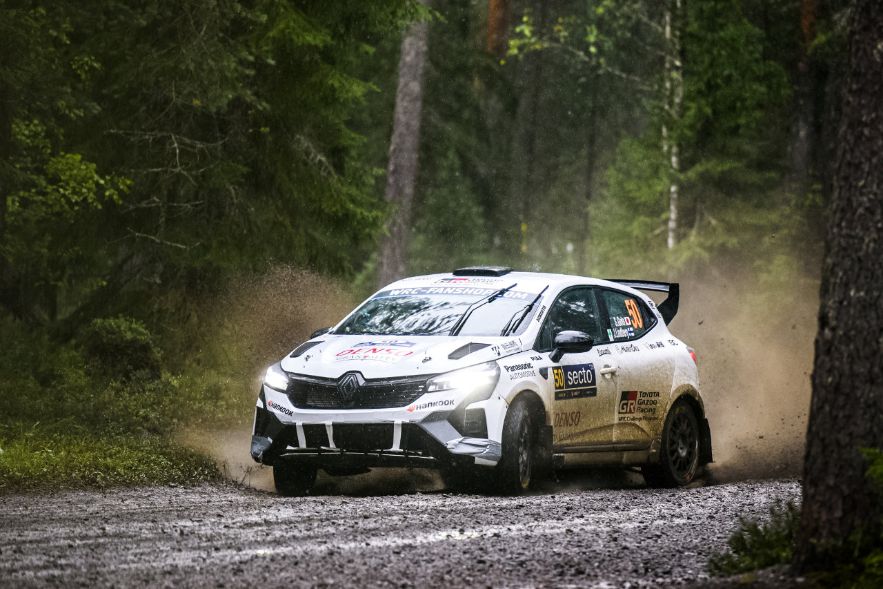 トヨタ育成の4名がWRCフィンランドに出場。2期生山本、WRC2初のステージ優勝に加え自己最高5位完走