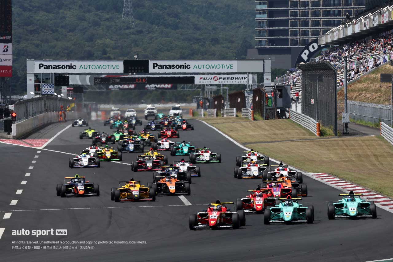 2025年FIA-F4第5戦富士　決勝スタート