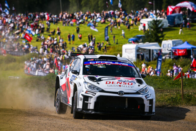 トヨタ育成の4名がWRCフィンランドに出場。2期生山本、WRC2初のステージ優勝に加え自己最高5位完走
