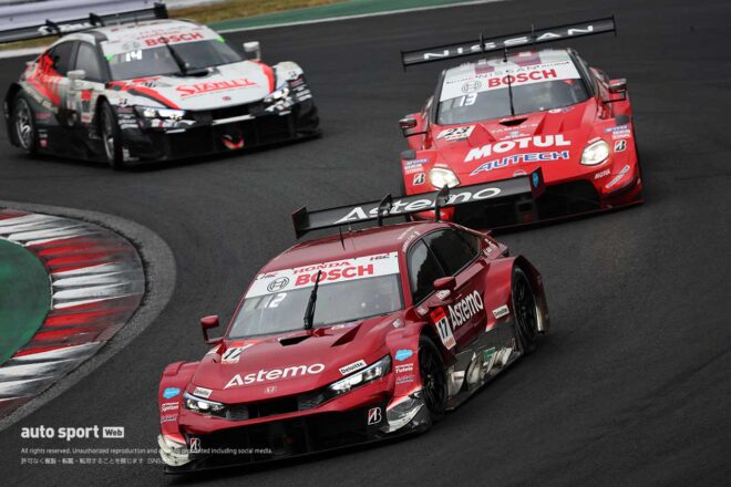 スプリントレース2でホンダのBS勢は11位〜14位という厳しい結果に終わってしまった