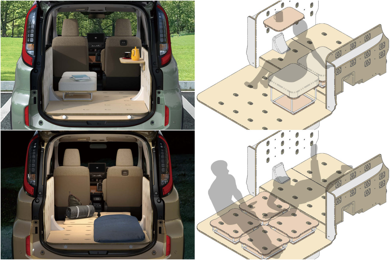 シエンタ『JUNO』が登場。自由なレイアウトでオリジナル空間を実現。一部改良とともに新発売