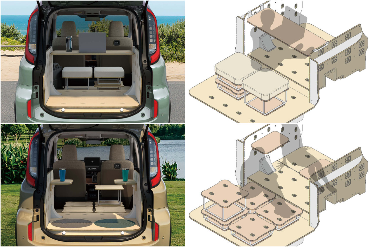 シエンタ『JUNO』が登場。自由なレイアウトでオリジナル空間を実現。一部改良とともに新発売