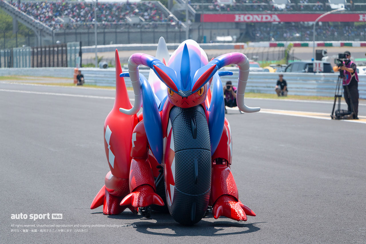 鈴鹿サーキットで初走行を行ったコライドン／2025鈴鹿8耐