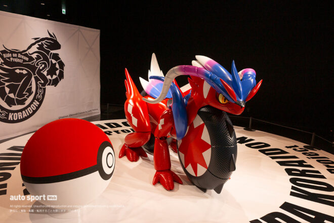 Honda RACING Galleryで展示されていたコライドン／2025鈴鹿8耐