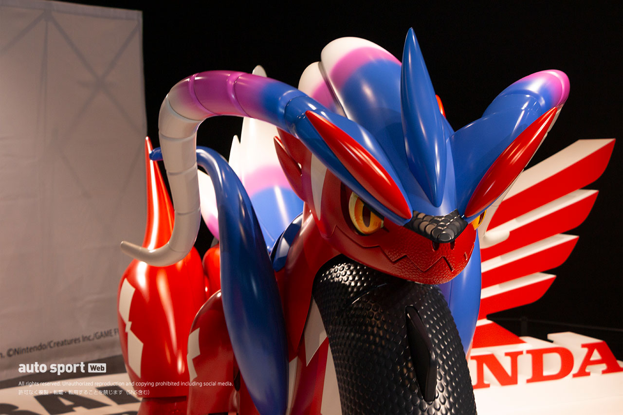 Honda RACING Galleryで展示されていたコライドン／2025鈴鹿8耐