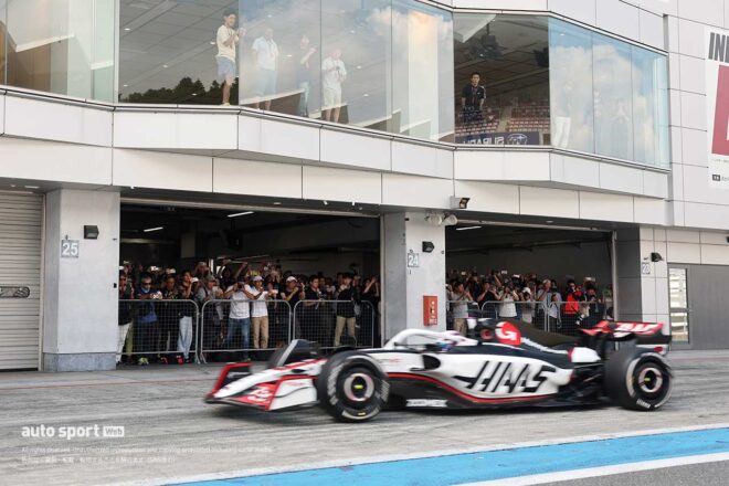 ハースF1富士TPCテスト1日目