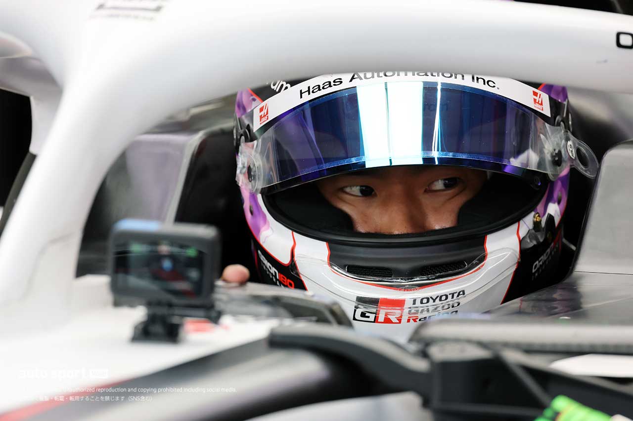 2023年のスーパーフォーミュラ以来となる、富士でのフォーミュラ走行を果たした平川