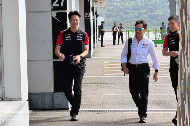 ハースF1富士TPCテスト1日目