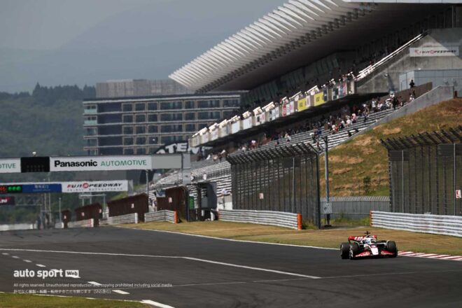 ハースF1富士TPCテスト1日目