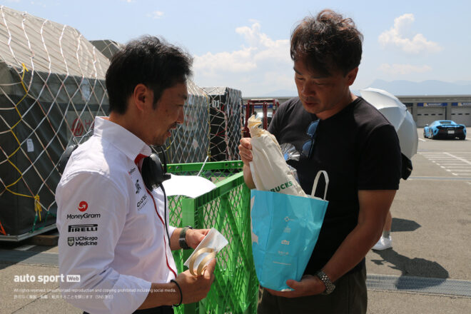 ハースF1富士テスト