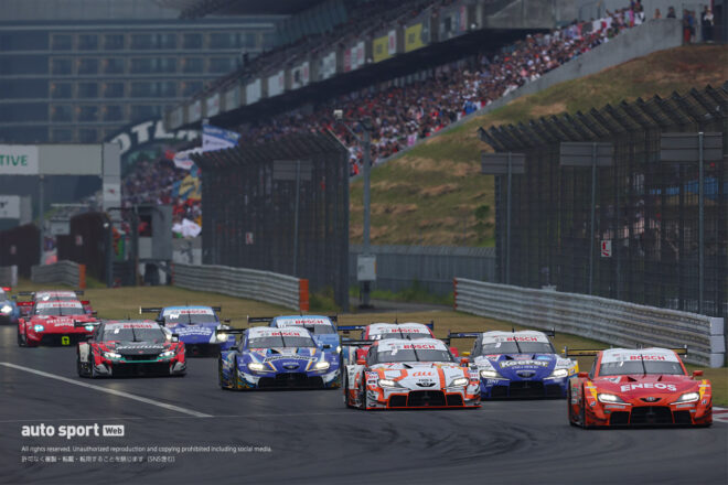 2025スーパーGT第4戦富士で好調を見せたGRスープラGT