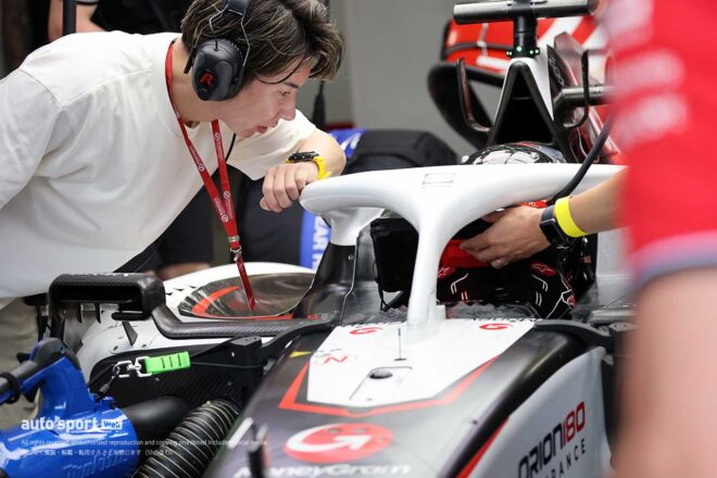 ハースF1富士TPCテスト2日目
