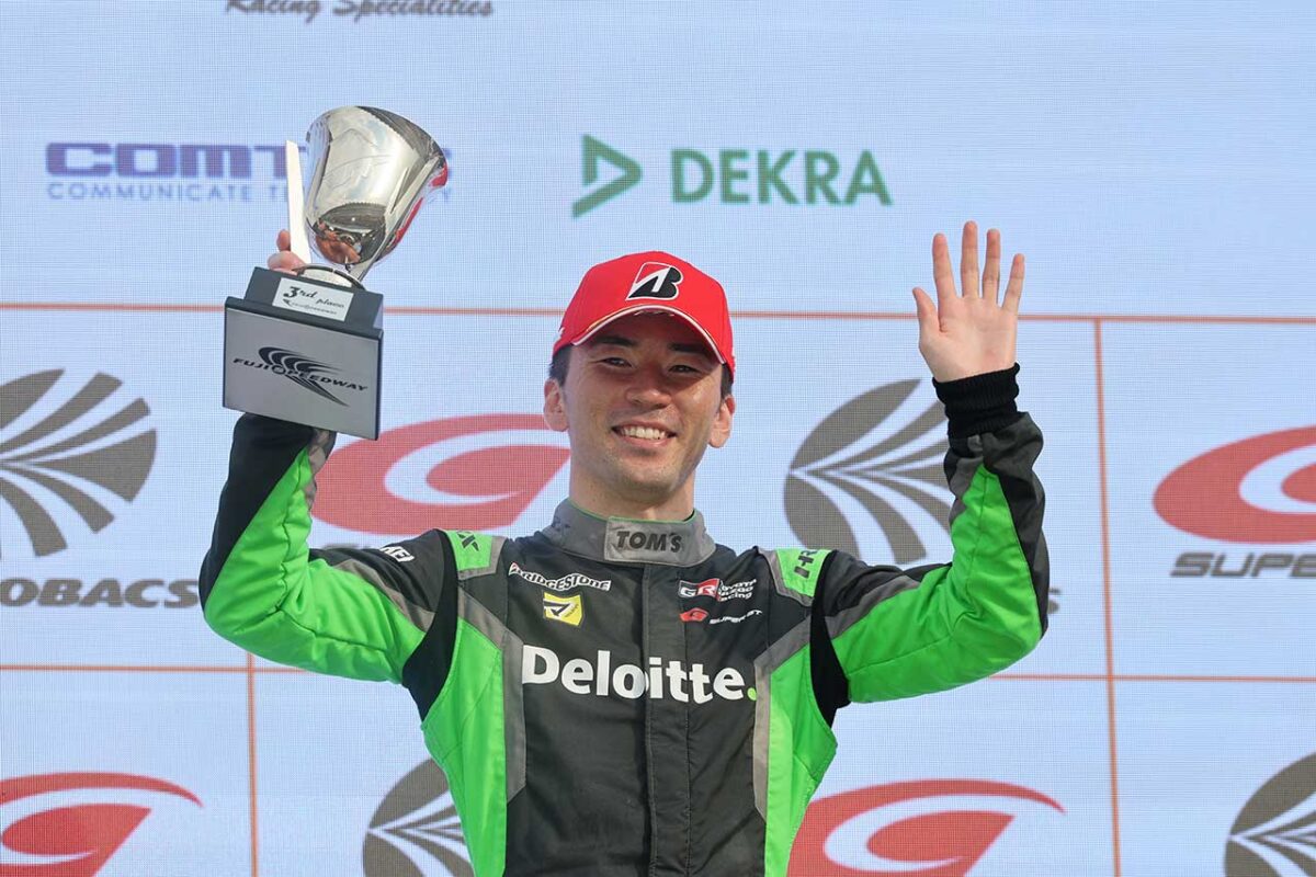 笹原右京（Deloitte TOM’S GR Supra）