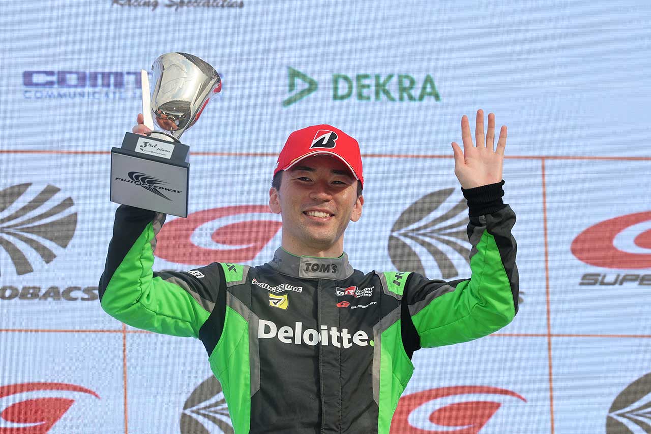 笹原右京（Deloitte TOM’S GR Supra）