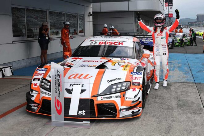 坪井翔（au TOM’S GR Supra）