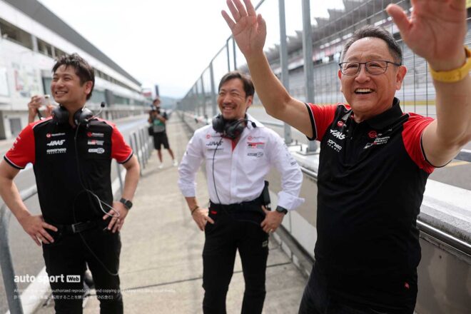 ハースF1富士TPCテスト2日目