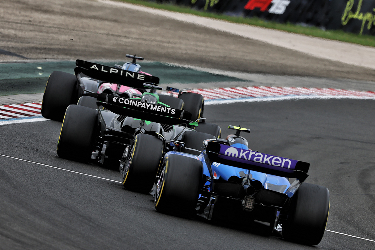 ピエール・ガスリー（アルピーヌ）、ニコ・ヒュルケンベルグ（キック・ザウバー）、カルロス・サインツ（ウイリアムズ）