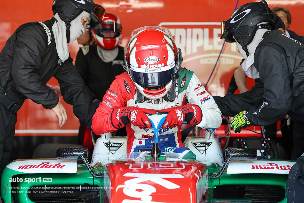 Juju（HAZAMA ANDO Triple Tree Racing）