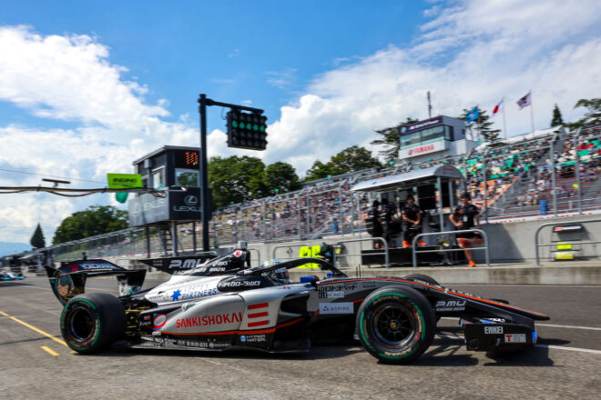 SANKI VERTEX PARTNERS CERUMO・INGING　2025スーパーフォーミュラ第8戦SUGO　予選レポート