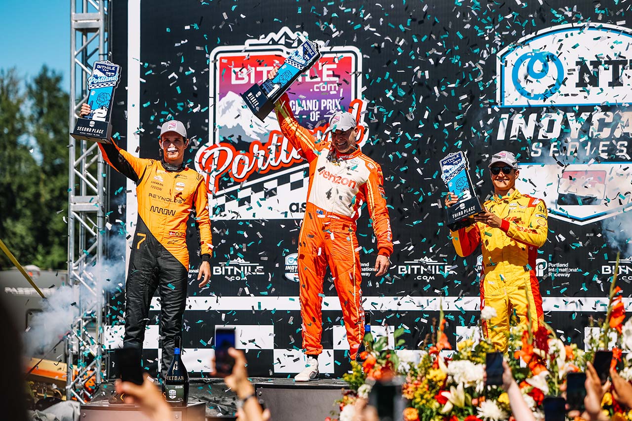 2025年NTTインディカー・シリーズ第15戦ポートランド