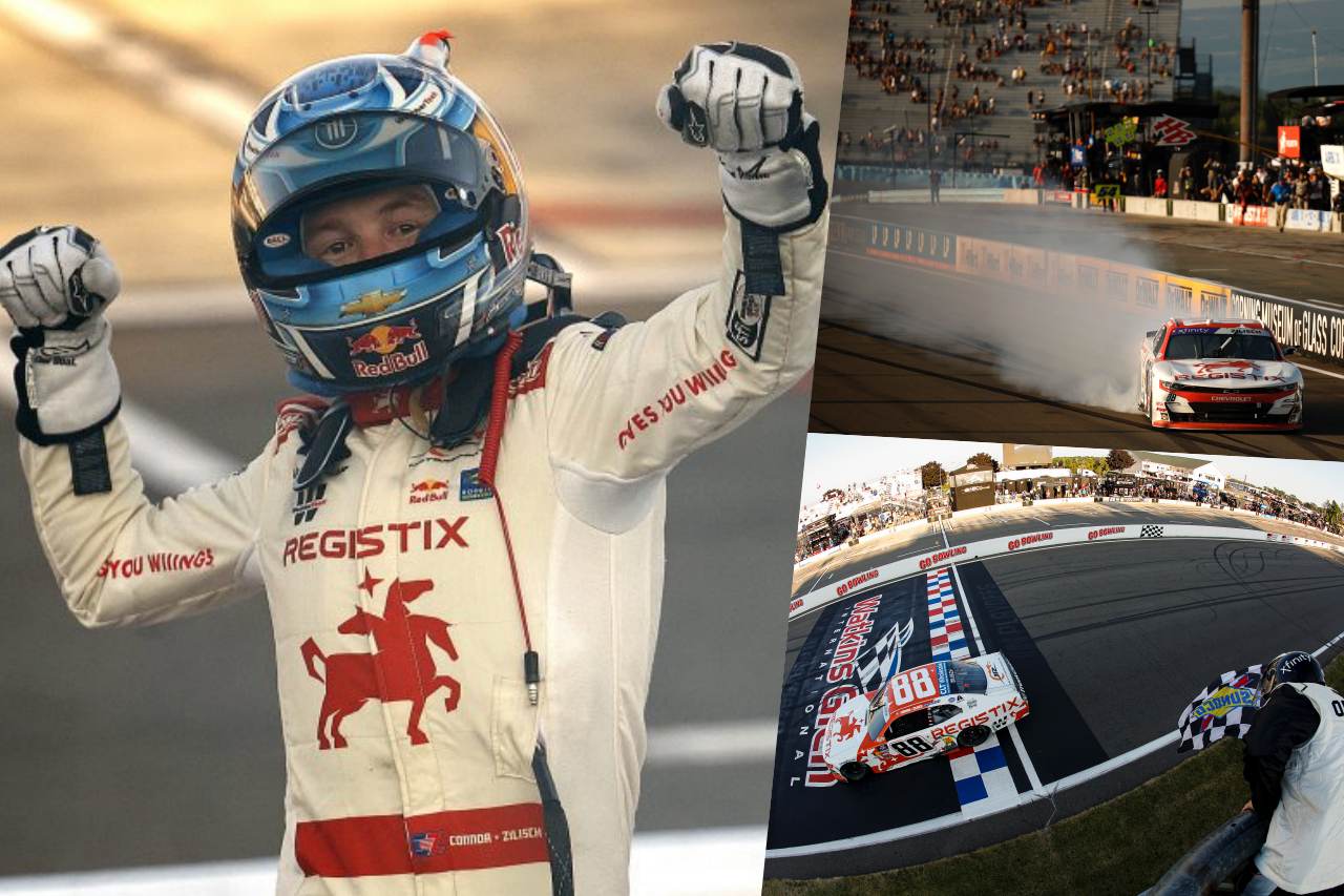 ロードの名手SVGが10秒以上の大差で独走。自身の複数年契約延長を祝う破竹の5勝目／NASCAR第24戦