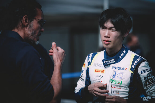 2025年フランスF4に参戦する佐藤凛太郎