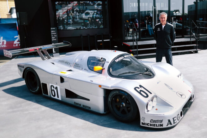 初レースは鈴鹿、当時のル・マンでは400km／hオーバー。“メルセデス三羽烏”と呼ばれた男、カール・ベンドリンガーが語る『ザウバーC9』の思い出