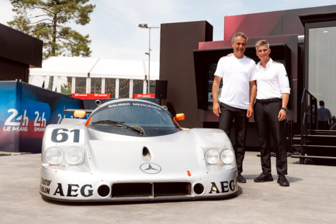 初レースは鈴鹿、当時のル・マンでは400km／hオーバー。“メルセデス三羽烏”と呼ばれた男、カール・ベンドリンガーが語る『ザウバーC9』の思い出