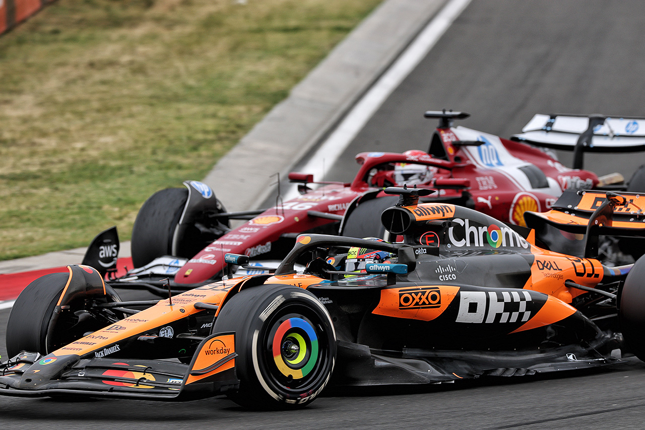 シャルル・ルクレール（フェラーリ）＆オスカー・ピアストリ（マクラーレン）