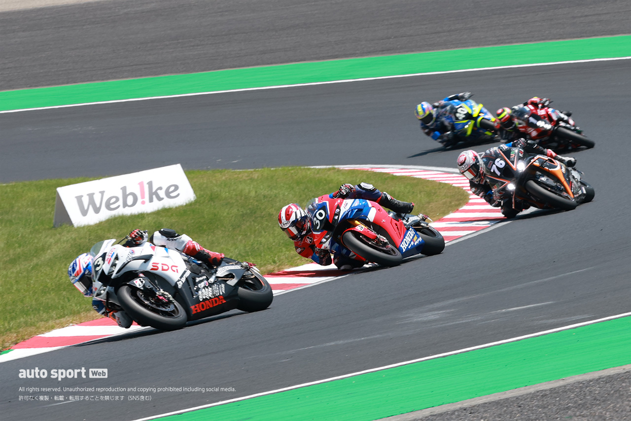 鈴鹿8耐：レース序盤のリードは「超気持ちよかった。すごいなと思ってくれた人は多いかな」と國井勇輝。世界選手権ライダーのアピールに