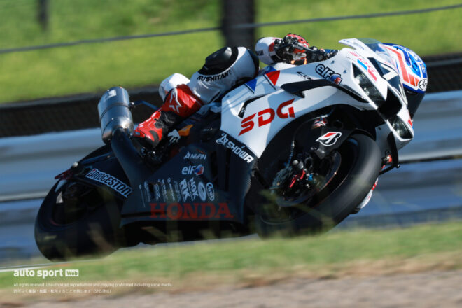 鈴鹿8耐：レース序盤のリードは「超気持ちよかった。すごいなと思ってくれた人は多いかな」と國井勇輝。世界選手権ライダーのアピールに