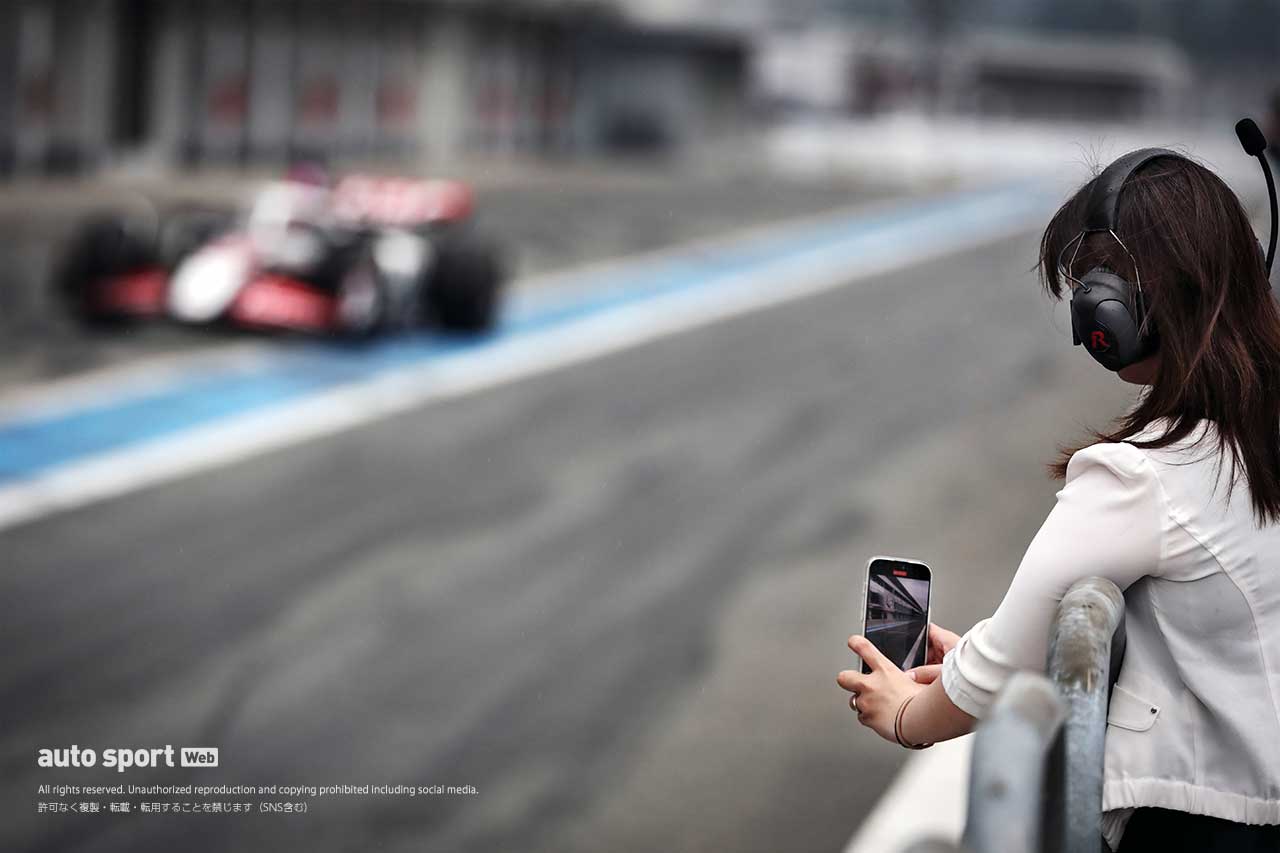 ハースF1富士スピードウェイTPCテスト／坪井翔