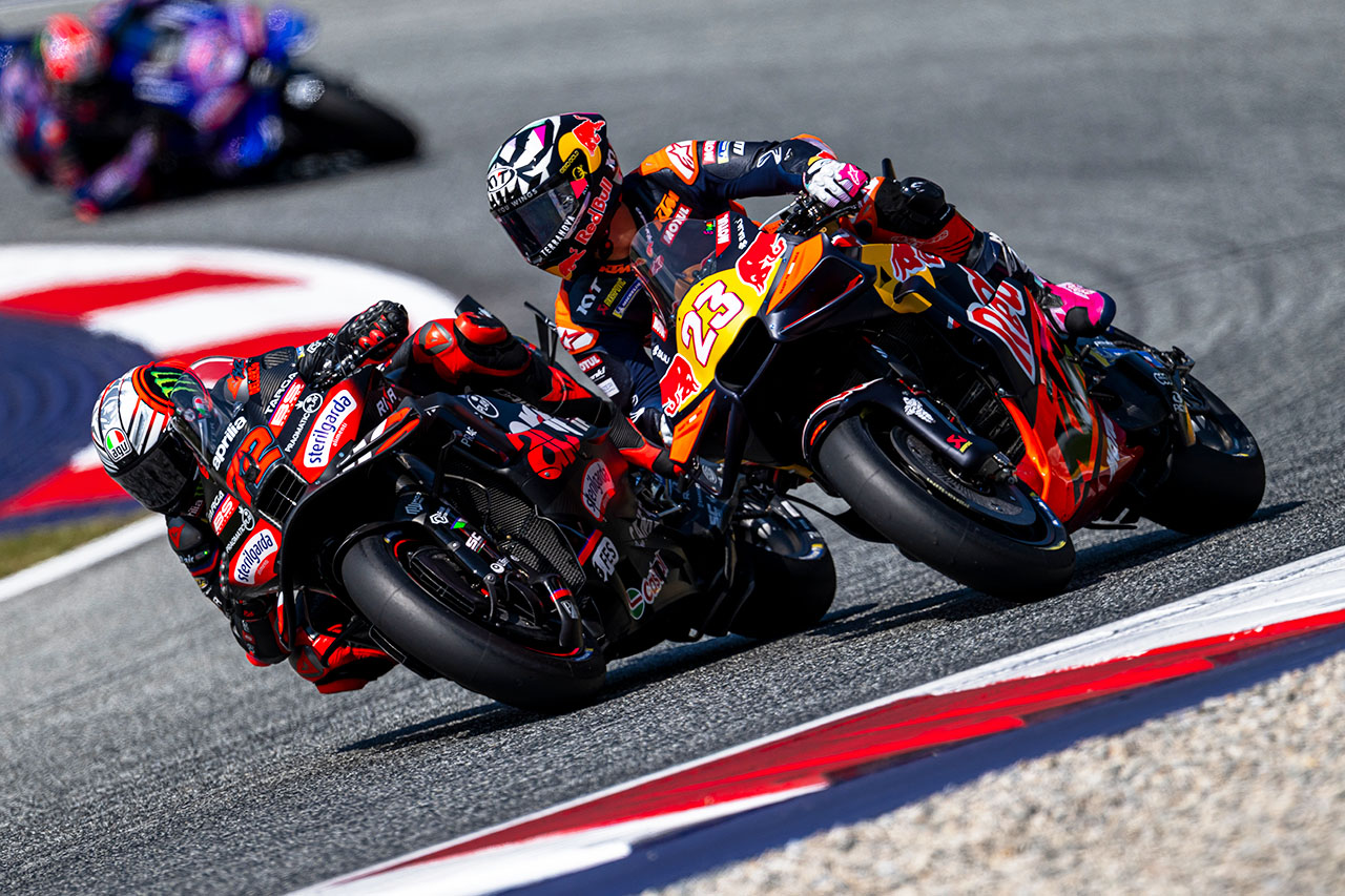 【順位結果】2025MotoGP第13戦オーストリアGP スプリントレース