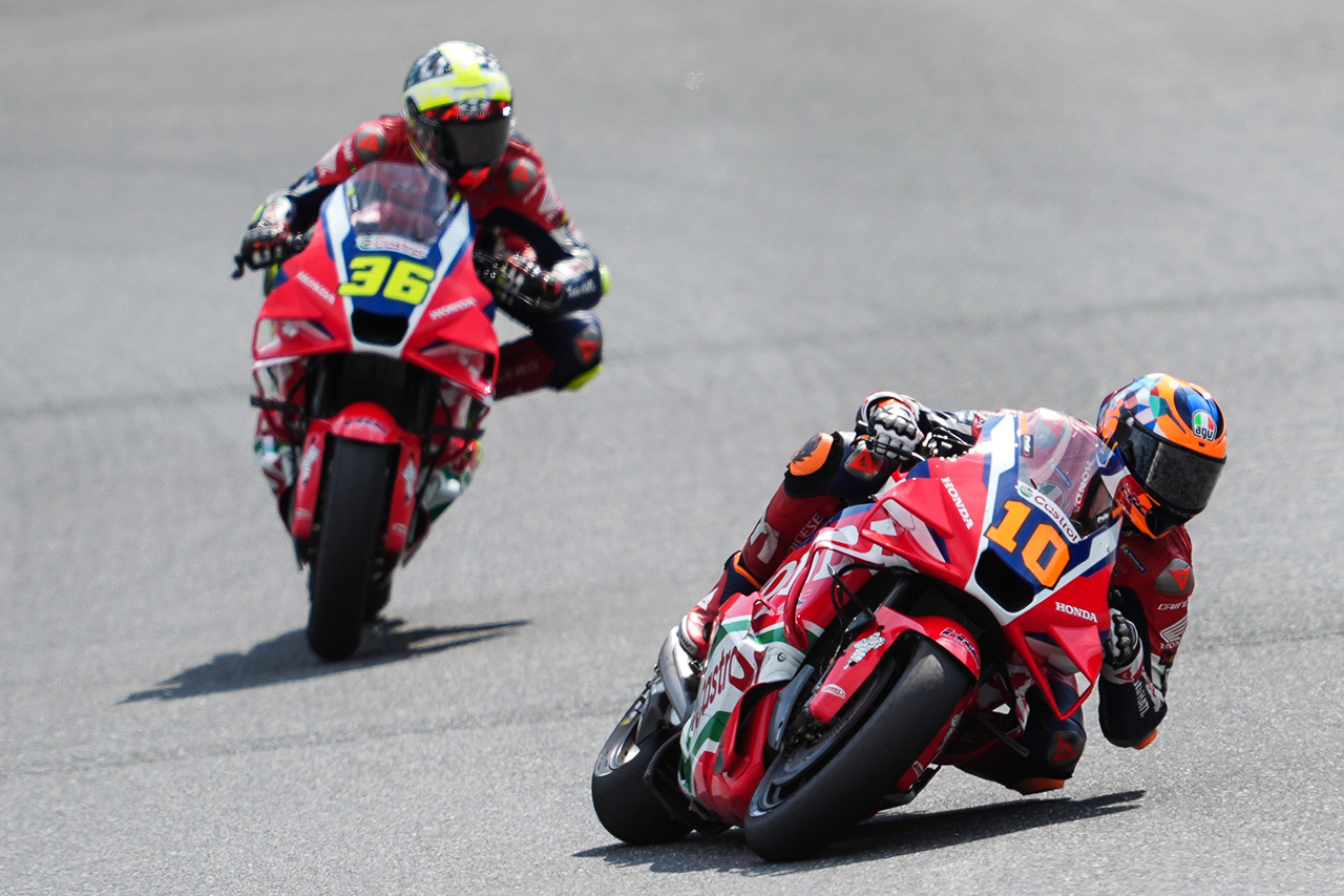 ルカ・マリーニ、ジョアン・ミル（ホンダHRCカストロール）