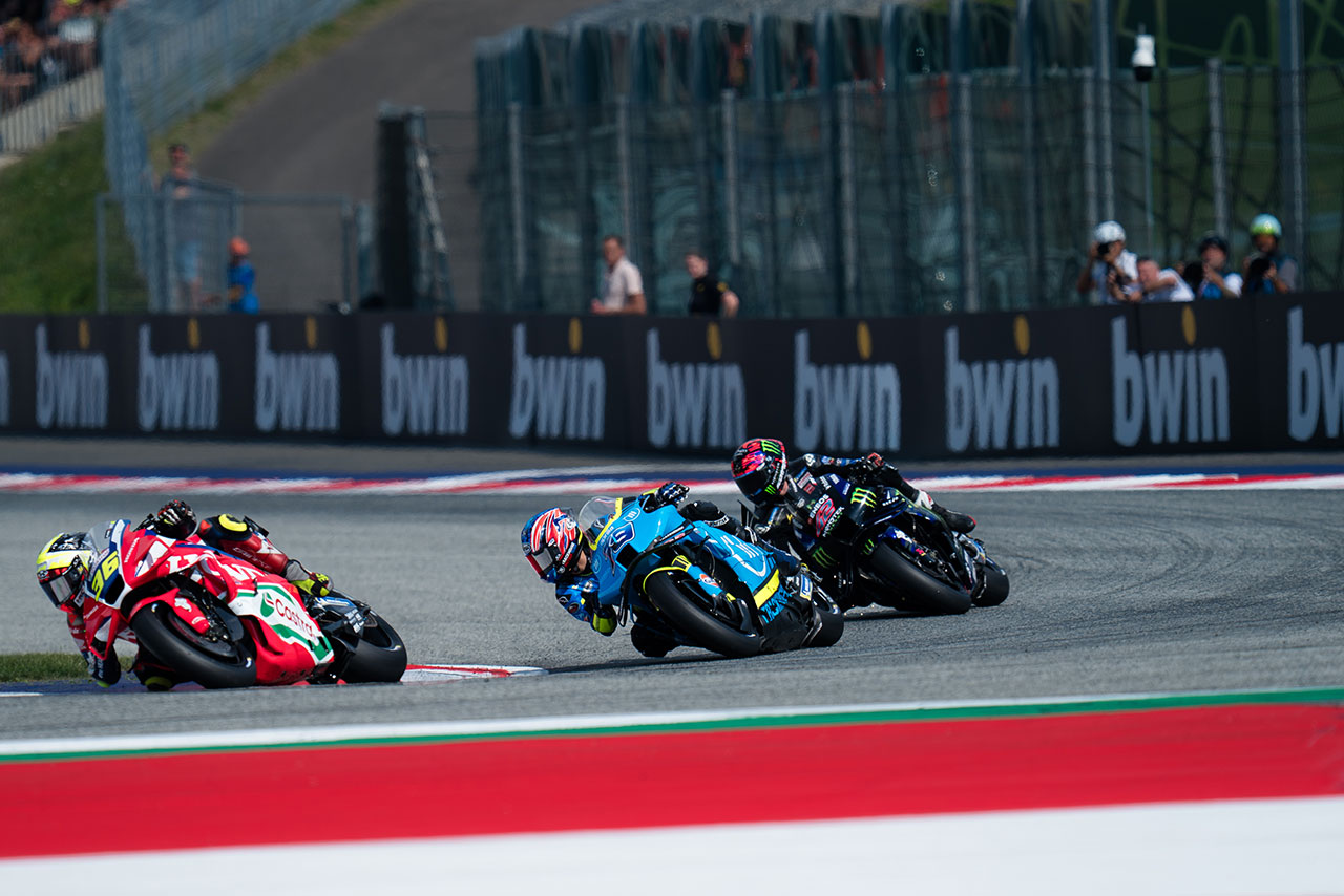 小椋藍、課題はフロントタイヤの負荷「ブレーキングで苦労した」／MotoGP第13戦オーストリアGP スプリント