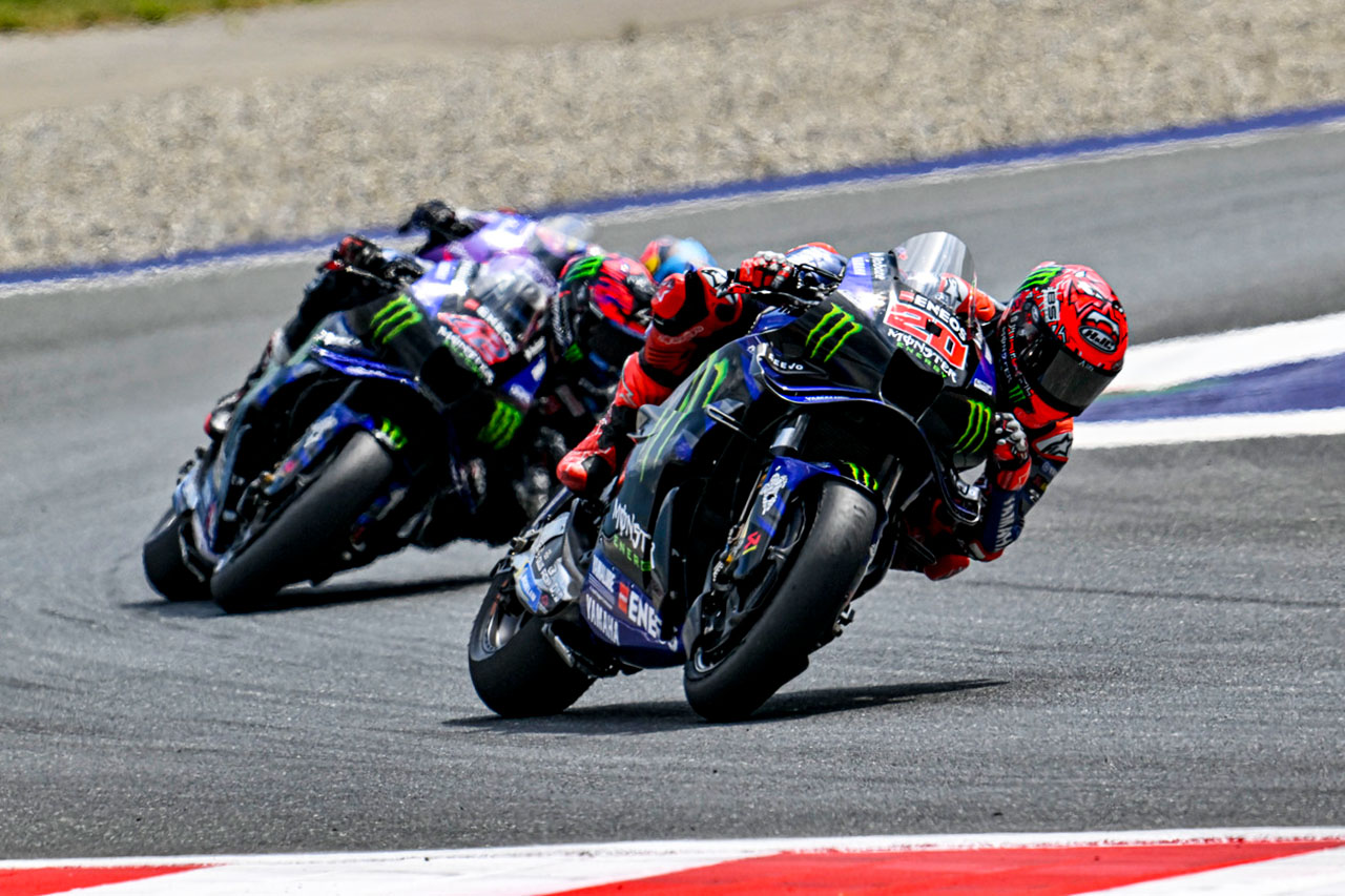 ファビオ・クアルタラロ、アレックス・リンス（モンスターエナジー・ヤマハMotoGPチーム）