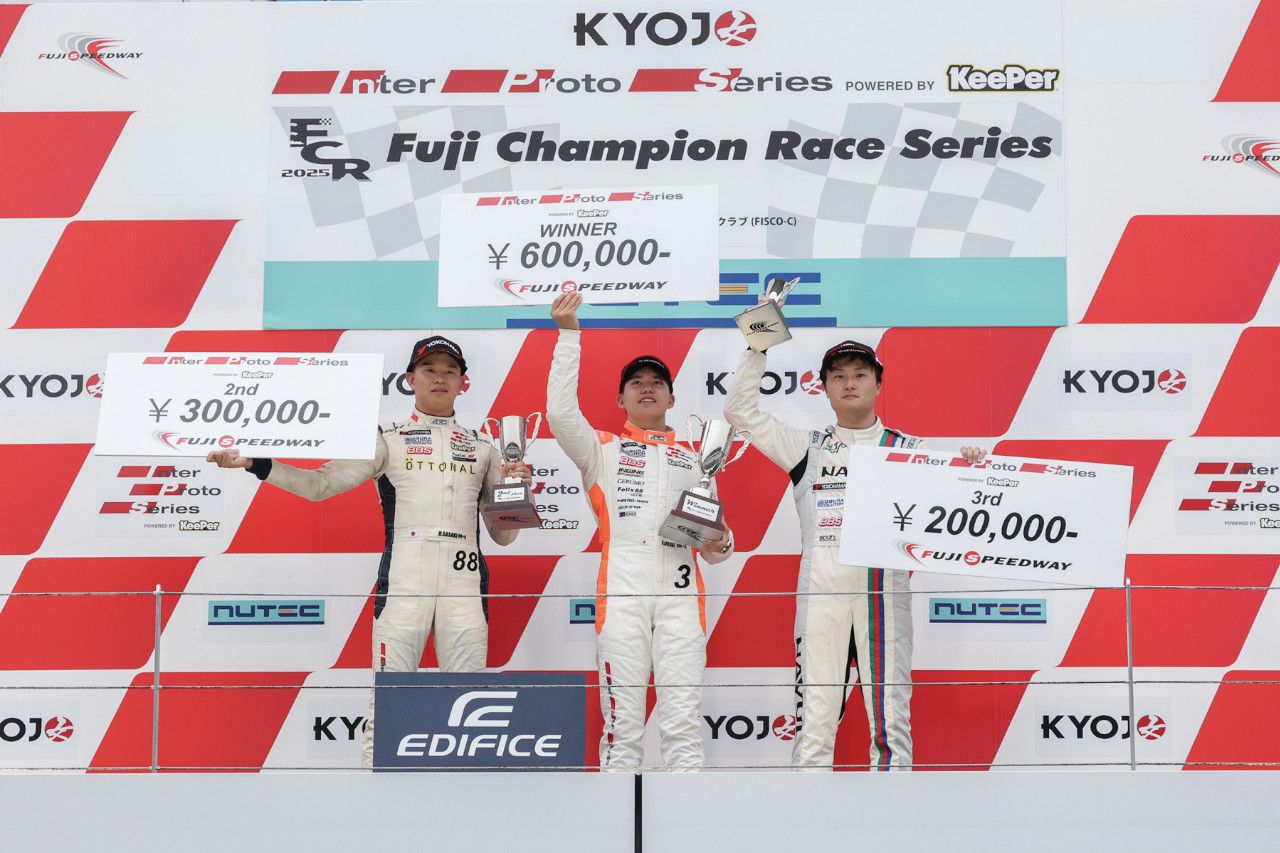 2025年インタープロトシリーズ第4戦　暫定表彰式