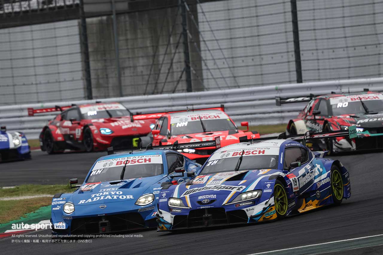 TRS IMPUL with SDG ZとWedsSport ADVAN GR Supraの争い